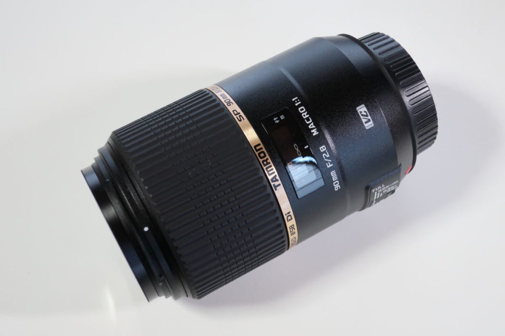 手ぶれ補正がついたタムキュー タムロンSP 90mm F2.8 MACRO Di 